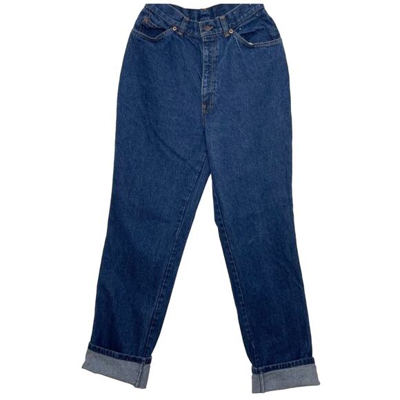 Vintage Levi’s 554 White Tab Double Horse Patch Women's Sz 26x32 High Rise Jeans - Picture 3 of 12